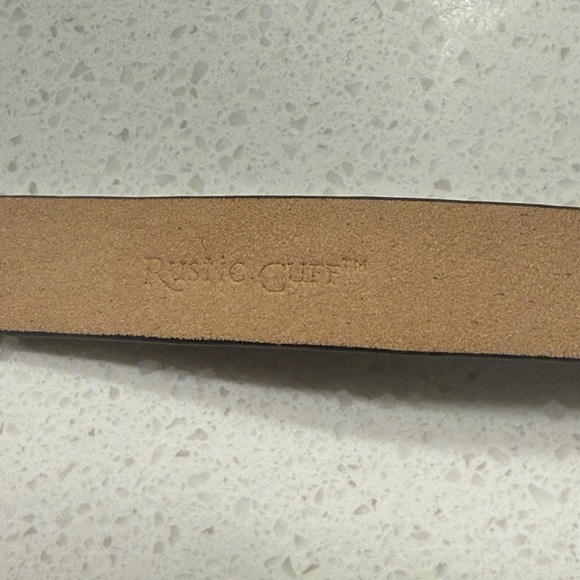 Rustic Cuff Black Leather Double Wrap Bracelet Choker Necklace Silver Hardware - Picture 9 of 11